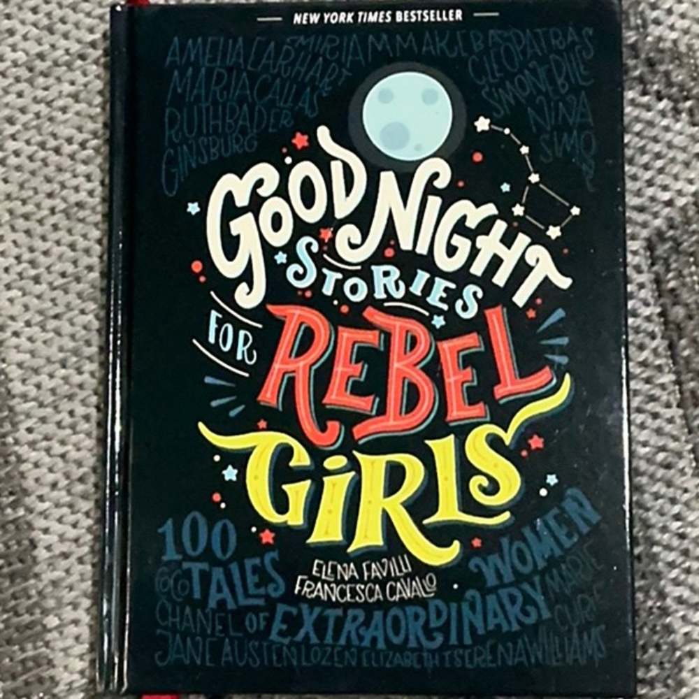 Good Night Stories for Rebel Girls Hardcover Book | Inspirational | Gift Ready